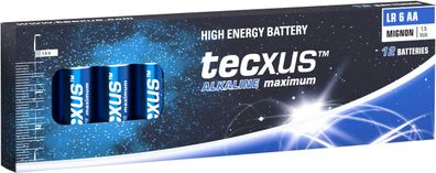 Tecxus 59579 LR6/AA (Mignon) Alkali-Mangan Batterie (Alkaline), 1,5 V