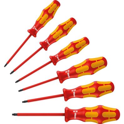 Wera 05133356001 Wera 167 i/6 Kraftform Plus Serie 100 Schraubendrehersatz