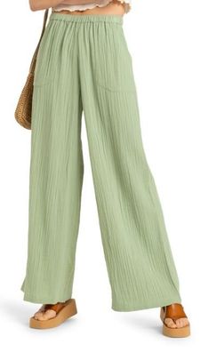 ROXY Women Hose What A Vibe basil - Größe: S