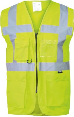 Arbeitsweste Warnschutzweste, RWS, Gelb Größe XXL