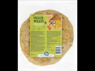 TerraSana Gemüsewraps mit Möhre und Kürbis 240g