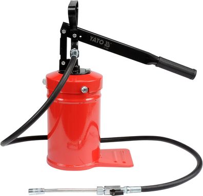 Handhebelfettpresse 4 kg mit flexiblem Schlauch