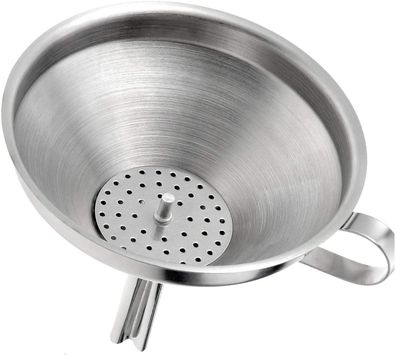 Westmark Flaschentrichter mit Sieb Edelstahl 12462270