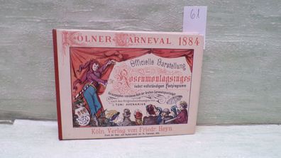Kölner Karneval 1884 Reprint Leporello Friedrich Heyn Rosenmontagszug Prisma