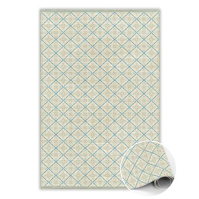 Vinyl Teppich Läufer Zum Wohnzimmer Tulup Beigegeometrische Linien Bodenmatte