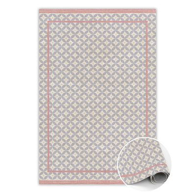 Vinyl Teppich Läufer Zum Schlafzimmer Tulup Lilaräder Und Rahmen Bodenmatte