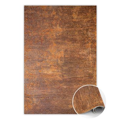 Vinyl Teppich Läufer Zur Küche Tulup Orangerostiges Blech Bodenmatte