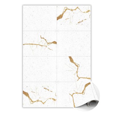 Vinyl Teppich Läufer Zum Schlafzimmer Tulup Weiß steinfliesen Bodenmatte