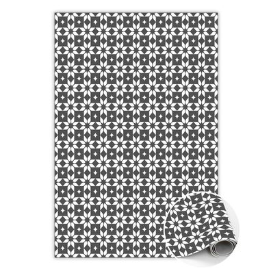 Pvc Teppich Zur Küche Tulup Graugotische Sterne Bodenmatte