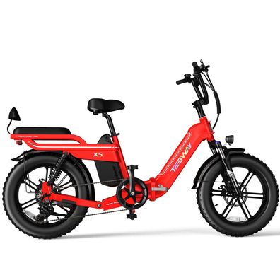 Cargo Ebike 48V 30Ah 140km Langstrecken Elektrofahrräder Dual Suspension 160kg Load