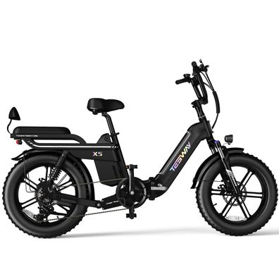 Cargo Ebike 48V 30Ah 140km Langstrecken Elektrofahrräder Dual Suspension 160kg Load