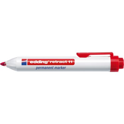 Edding Permanentmarker retract 11 rot