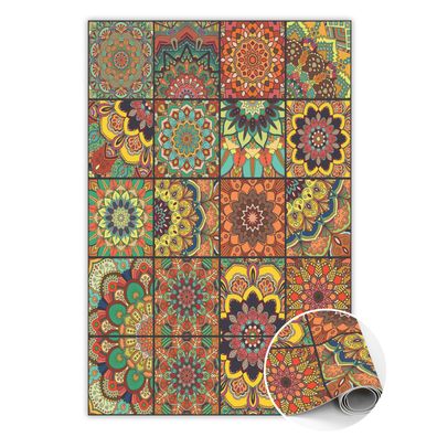 Vinyl Teppich Läufer Zur Küche Tulup Blau portugiesische Fliesen Bodenmatte