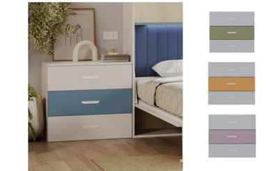 Kleine Kommode LUMINI , Stauraumkommode, Schubladen, ideboard