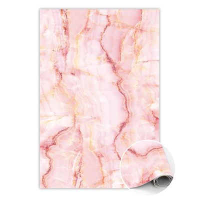 Vinyl Teppich Läufer Zum Schlafzimmer Rosa Rosa Marmor Bodenmatte