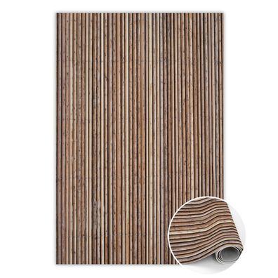 Pvc Teppich Zum Wohnzimmer Tulup Braunbambusmatte Bodenmatte