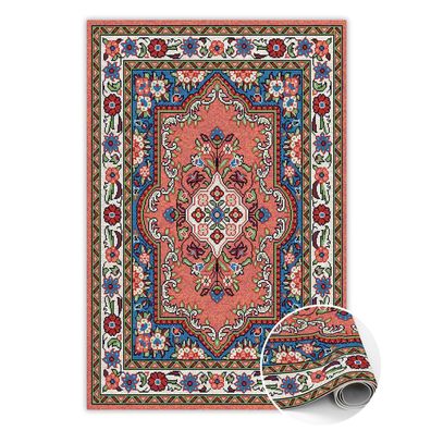 Teppich Pvc Zur Küche Tulup Mehrfarbig klassisches Mosaik Bodenmatte