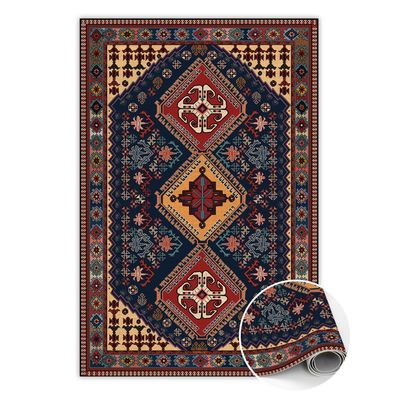 Pvc Teppich Zum Schlafzimmer Tulup Mehrfarbigkreuze Bodenmatte