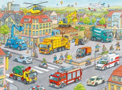 Fahrzeuge in der Stadt