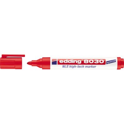 Edding NLS High-Tech Marker 8030 rot