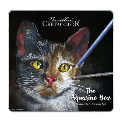 Cretacolor Aquarino Box 24-teiliges Zeichenset