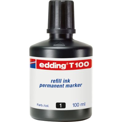 Edding Nachfülltinte T 100 schwarz