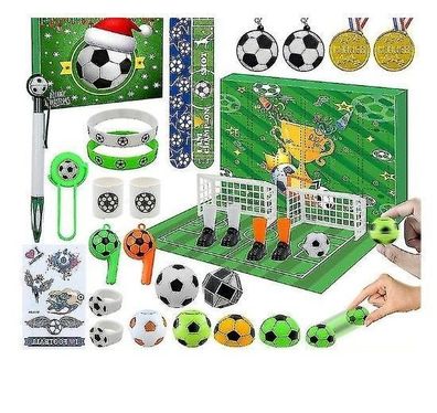 Football Advent Boy Girls, 24 With Countdown-christmas Present