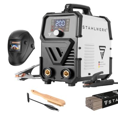 Stahlwerk Elektroden-Schweißgerät ARC 200 Synergic Pro Vollausstattung