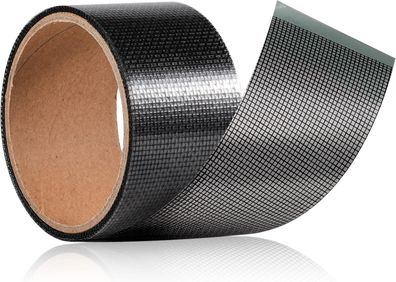 Fliegengitter Reparaturband 5x200cm, selbstklebend, schwarz