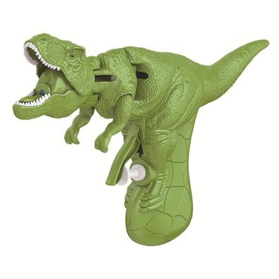 Dinosaurier Wasserpistole Kinder, drehbarer Kopf, Sommer Spielzeug, Smaragd