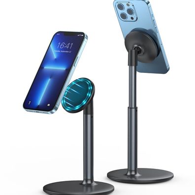 Drehbarer magnetischer Desktop-Handy-Liveübertragungsständer, geeignet für iPhone 15,