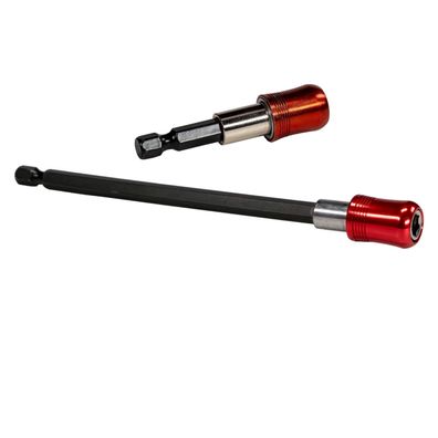 2er Set Schnellwechsel Bithalter Magnetbithalter 60mm + 150mm langer Bit Halter