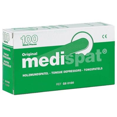 Holzmundspatel Medispat unsteril (100 Stk.)