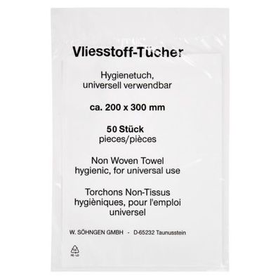 Vliestücher 200 x 300 mm (50 Stk.)