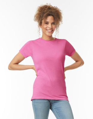 2er Pack Gildan Ladies' Softstyle Fitted Ring Spun T-Shirt 64000L