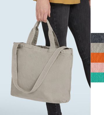 Bags by JASSZ Zipped Canvas Shopper CA-4432 ZCS