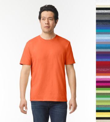 20er Pack Gildan Herren Softstyle Ring Spun T-Shirt S-4XL Baumwolle 64000 NEU