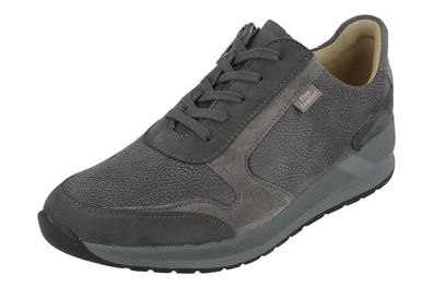 FINN Comfort Finnstretch Mori Damen Halbschuhe grau Stretch und Nubukleder