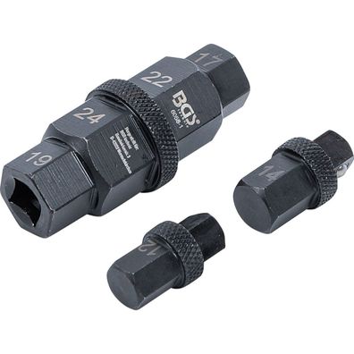 Motorrad-Spezial-Einsatz | Antrieb (3/8") | Innensechskant 12 - 24 mm
