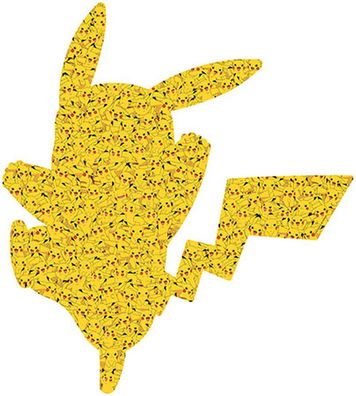 Pokemon - Pikachu (Konturpuzzle)