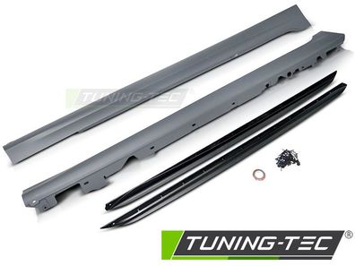 Schweller Seitenschweller Passend Für BMW G20/G21 19- Schwarz Matt