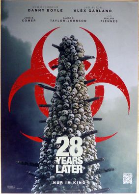 28 Years Later - Original Kinoplakat A1 - Aaron Taylor-Johnson - Filmposter