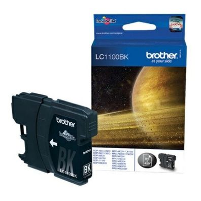 Original Brother LC-1100BK LC-1100BKBP LC-1100BKBPDR Tinte schwarz
