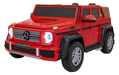 Mercedes Benz Maybach G650 XXL MP4 High Speed 15Km/h - rot - Kinder Elektroauto