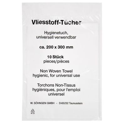 Vliestücher 200 x 300 mm (10 Stk.)