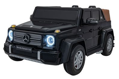 Mercedes Benz Maybach G650 XXL MP4 High Speed 15Km/h - schwarz - Kinder Elektroauto