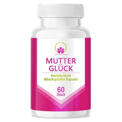 Saint Nutrition® Mutterglück - Mönchspfeffer - Vitex Agnus Castus - Kinderwunsch