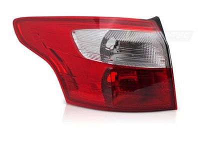 Rückleuchte TYC links passend für Ford Focus Mk3 11-14 Kombi
