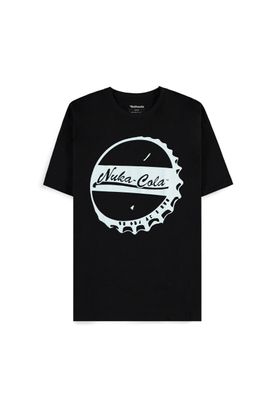 Fallout - Black Nuka-Cola - Men's Short Sleeved T-shirt - Difu