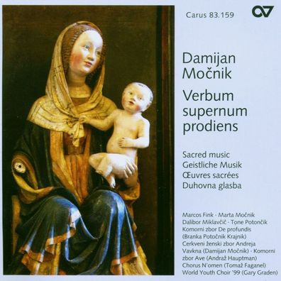 Damijan Mocnik: Verbum supernum prodiens - Carus - (CD / V)